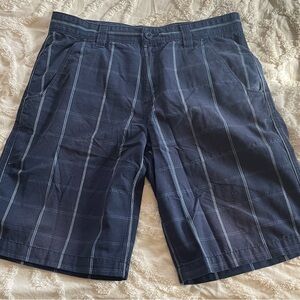 The North Face Men's Navy Pinstripe Shorts